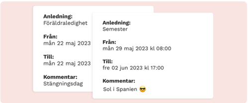 Frånvarohantering App